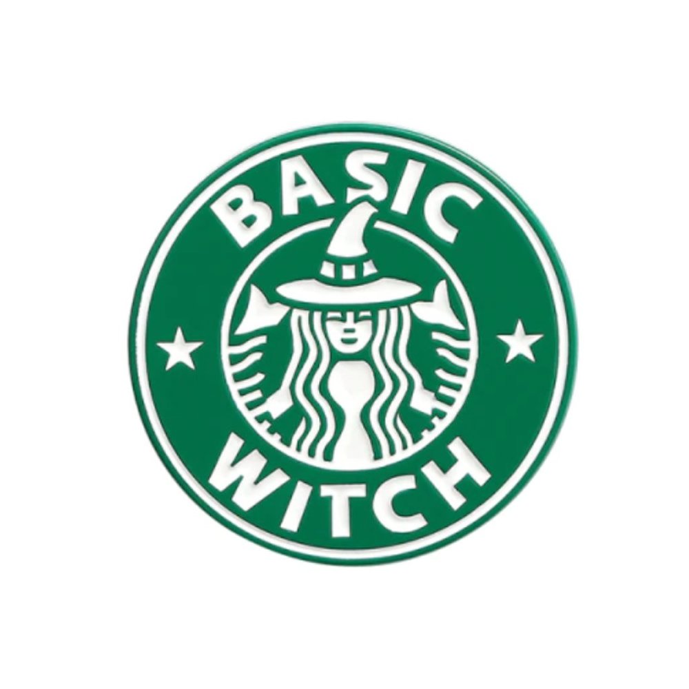 4/$25 Basic Witch Enamel Pin